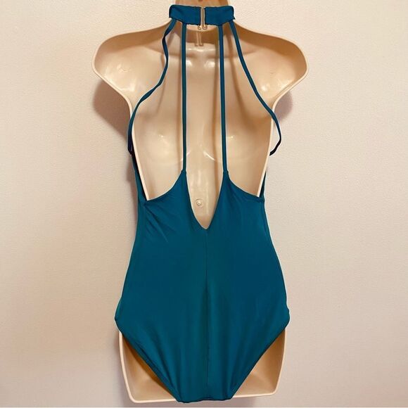 LAUNDRY BY SHELLI SEGAL Choker One Piece Swimsuit - Picture 4 of 11